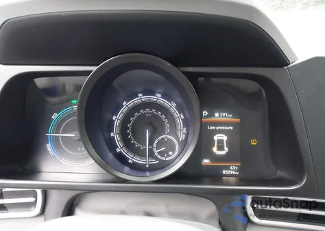 2022 Hyundai Elantra Hybrid Blue from USA, damaged, VIN KMHLM4AJXNU025774